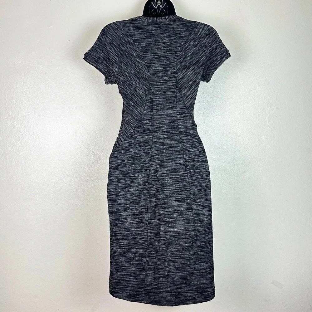 Lululemon Athletica Women's Heathered &Go Where Dress Dark Gray Size 6‎